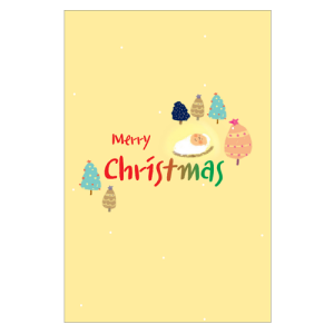 생활성서사 인터넷서점,성탄카드 - 아기예수와 나무들 (대/3매)(상품코드 3512301)