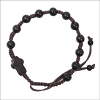 침향 매듭 묵주 팔찌(상품코드:3525401)