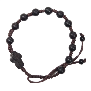 생활성서사 인터넷서점,침향 매듭 묵주 팔찌(상품코드:3525401)