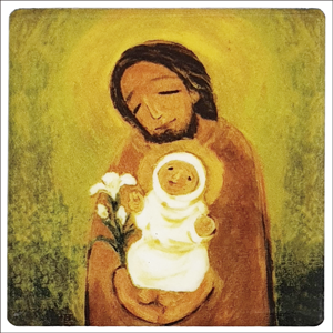 생활성서사 인터넷서점,자석이콘-성요셉과 아기예수(상품코드:3352301)